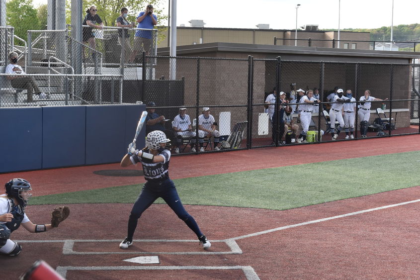 Penn State DuBois bats fell short in game one. 