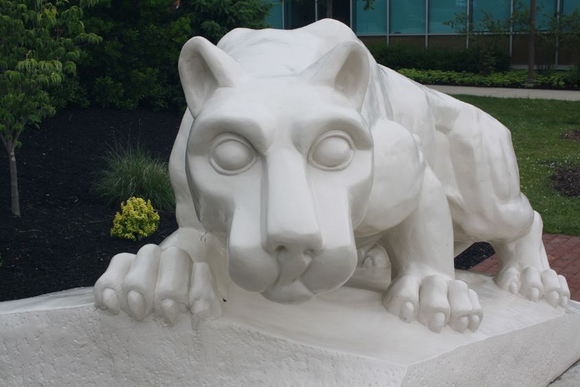 Lion Statue at DuBois