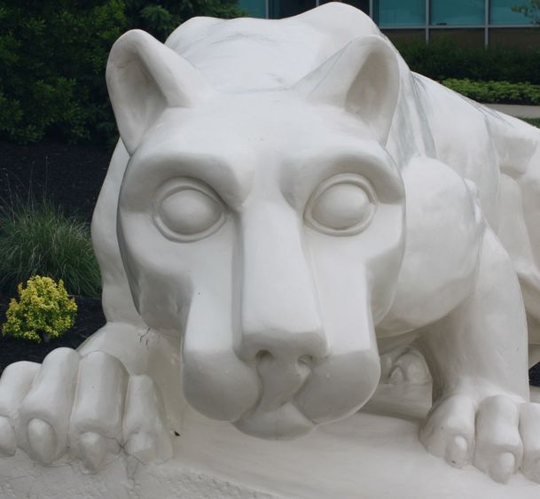 Penn State DuBois Lion Shrine. 