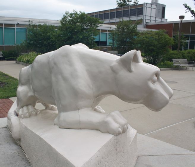 Lion Shrine at Penn State DuBois