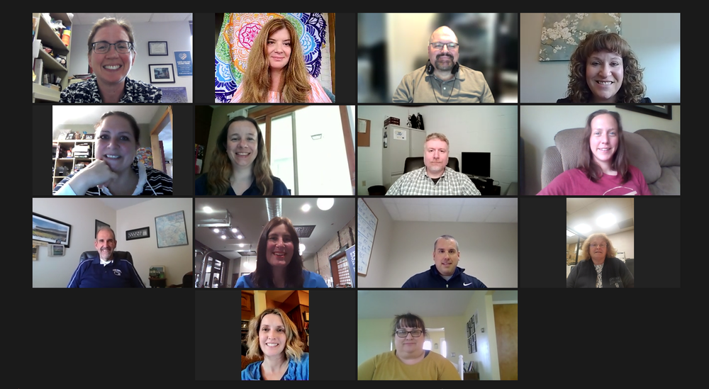 The Penn State DuBois Length of Service Awards recognized those pictured via a campus-wide Zoom meeting on Wednesday.  