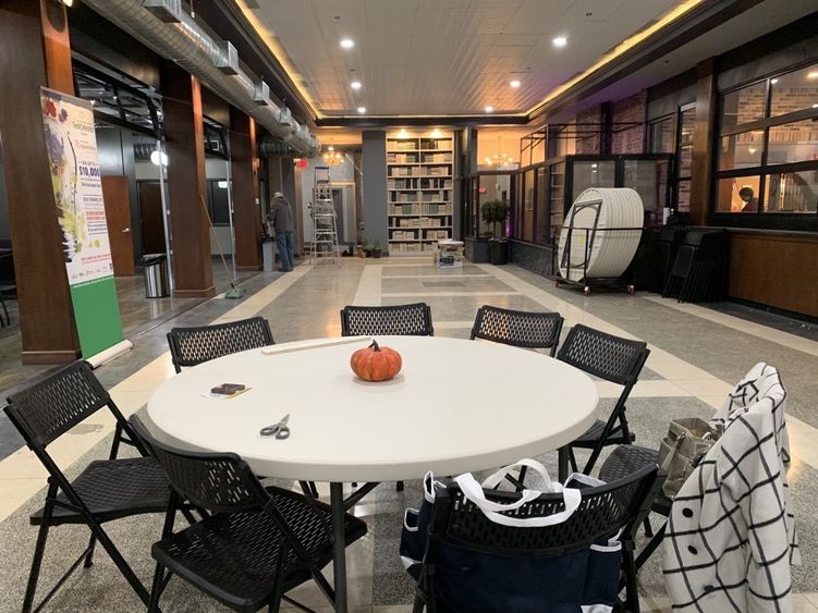 Conference space inside the NCPA LaunchBox