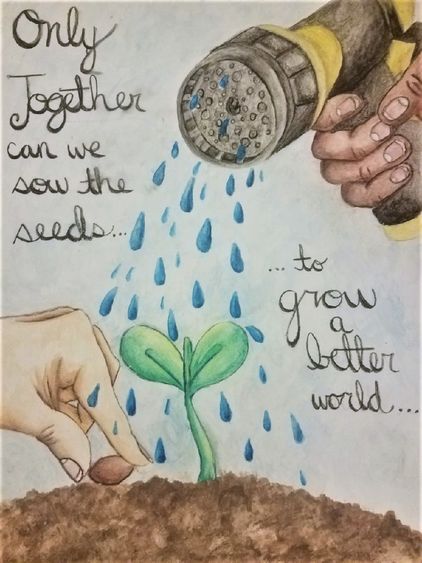 An original work by Heather Witherow, founder of Project Unity.