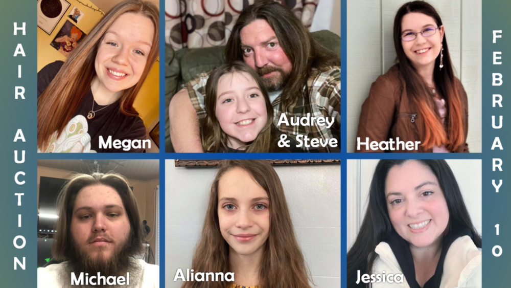 Penn State DuBois THON Hair Auction Donors
