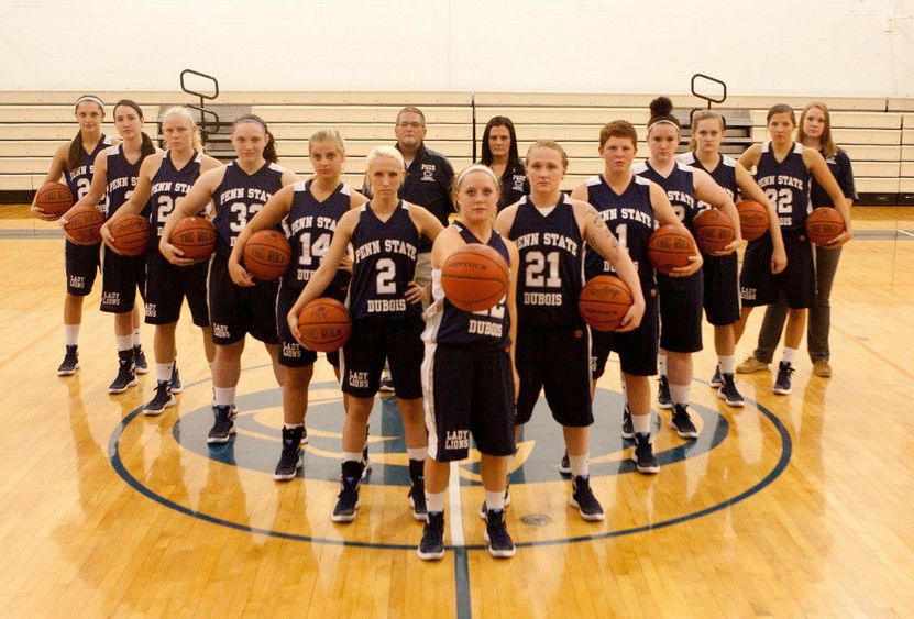 The 2015 PSUD Women's Basketball Team.