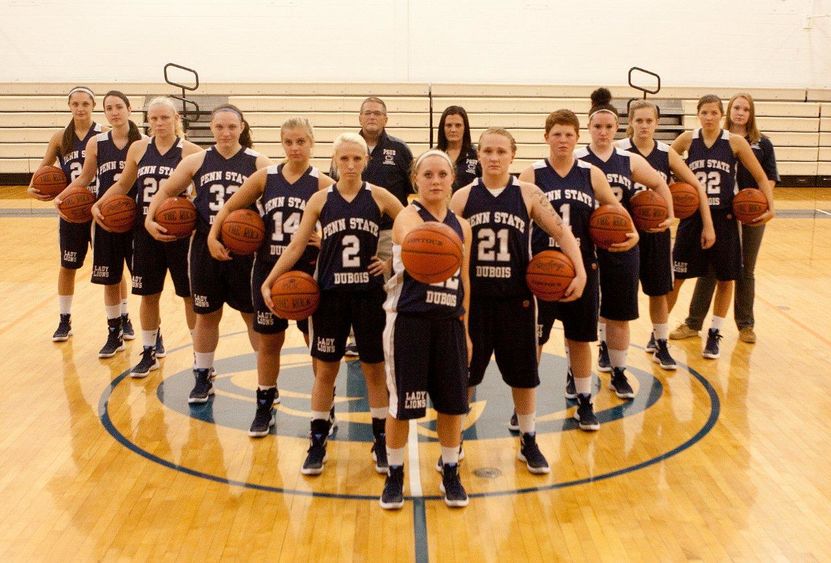 The 2015 PSUD Women's Basketball Team. 